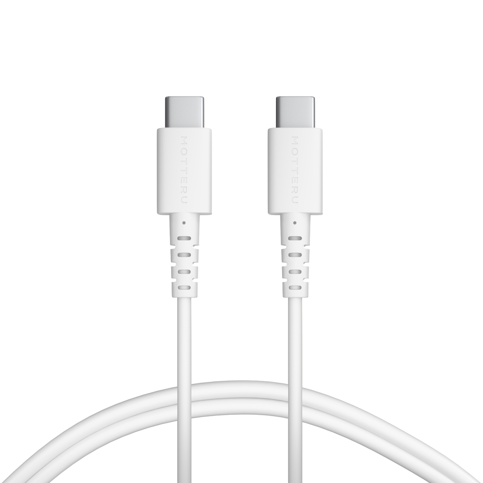 Type-C to Type-Cケーブル(MOT-CBCCG)エアリーホワイト