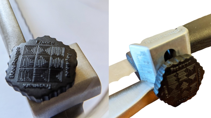 滑りづらいつまみネジに改良