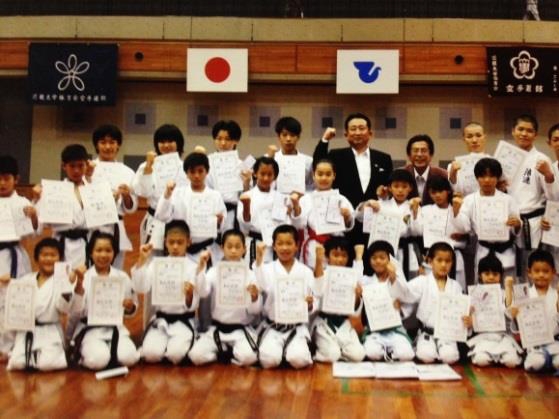 こぶし杯少年少女空手道選手権大会表彰者(昨年)