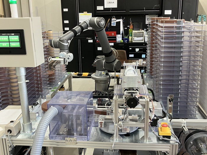 協働ロボットを用いた自動化