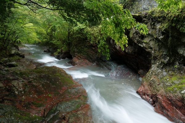 赤岩渓谷