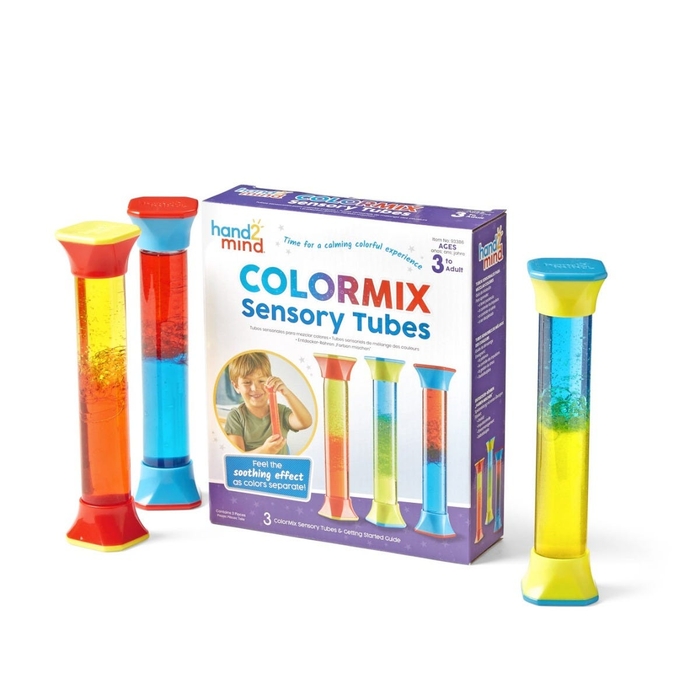 Color Mix Sensory Tubes リラックスカラフルボトル