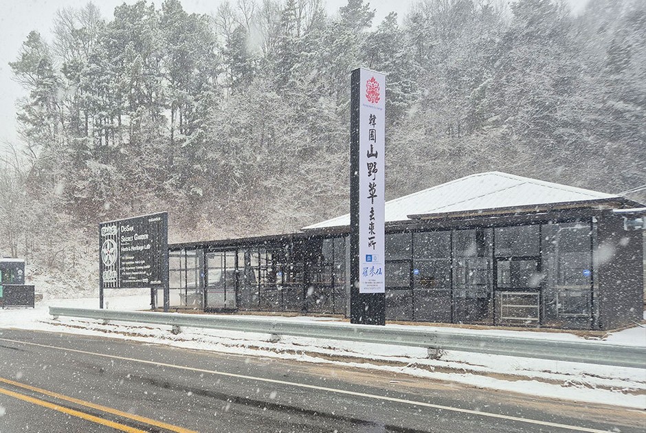 陶山秘苑冬景色