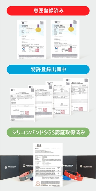 韓国で特許、認証取得