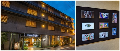 日本初、宿泊施設でのNFTアート常設展示スペースを 4月24日(日)オープン　 =旅館こうろ、歴史ある京都でNFT先進地域化を目指す=
