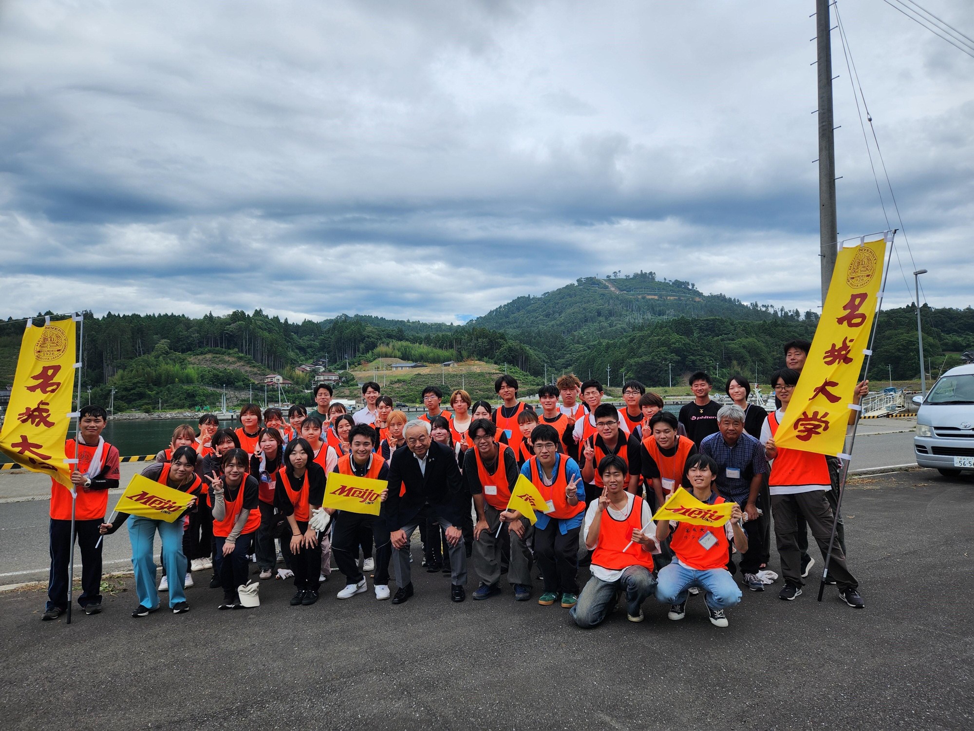 【名城大学】ボランティア協議会が東日本大震災の被災地・宮城県気仙沼市大島で今夏も活動