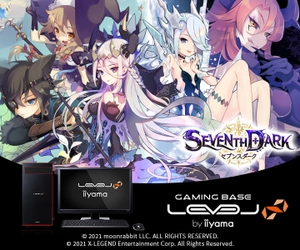 iiyama PC LEVEL∞、SEVENTH DARK(セブンスダーク)推奨パソコン発売