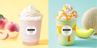 東京谷中の“SMPL CAFE”が高コスパ 夏限定の新作スムージー「メロンと甘酒のスムージー」と 昨年大好評だった「ももと甘酒のスムージー」を発売
