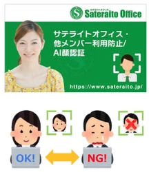 サテライトオフィス、本人以外の利用／覗き見を防止できる AIを搭載した顔認証機能を提供開始