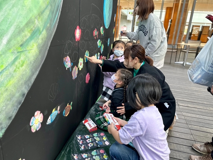 巨大チョークアート 2