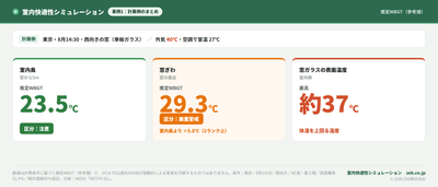 事例図1まとめ_室内快適性シミュレーション