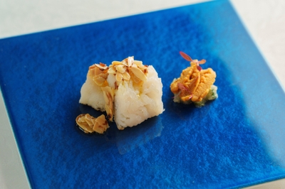 ▲夏に旬を迎える淡路島産“鱧”を使用したフレンチコースを提供 ※写真はイメージです