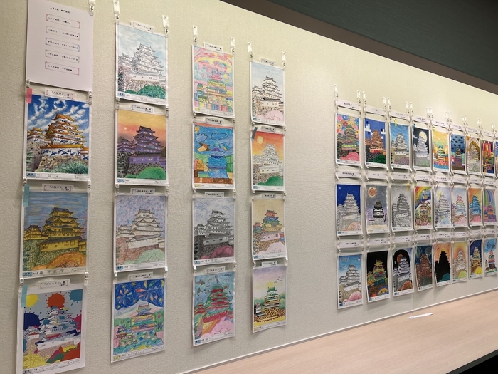 受賞作品はこのように展示されます