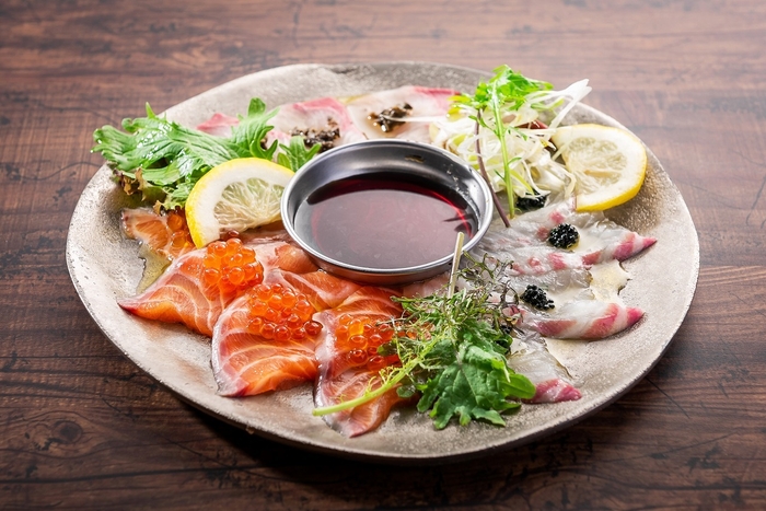 鮮魚のカルパッチョ