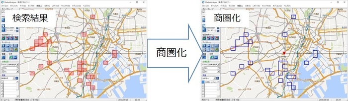 エリア検索の機能拡張