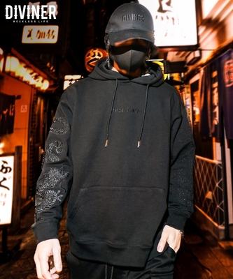 Just Ink’d Hoodie(ブラック/ブラック)