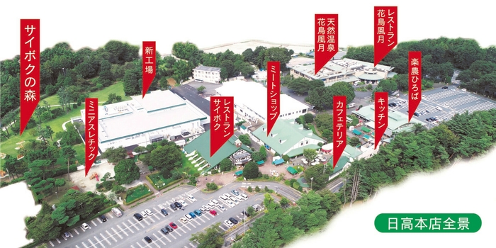 サイボク園内 各施設