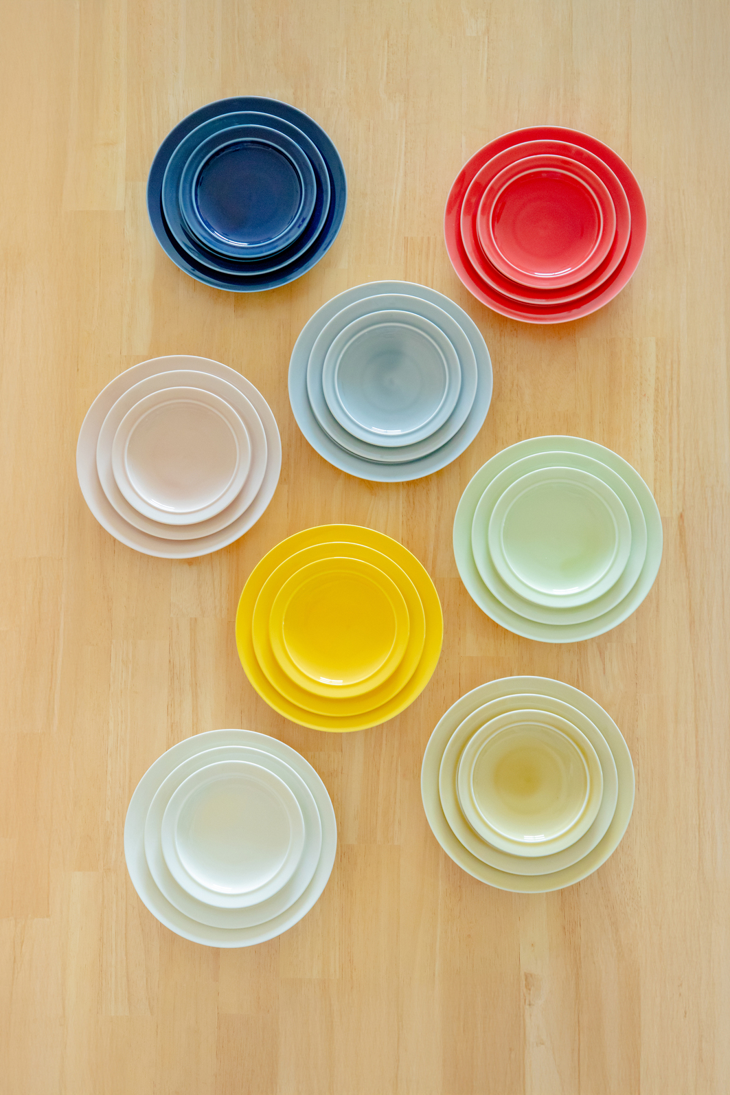 8カラーのバリエーション