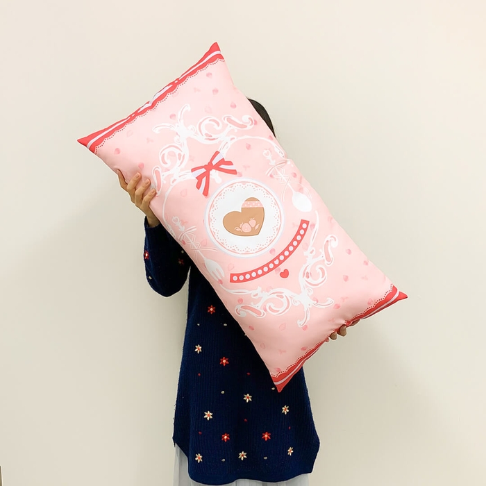 【トレバ限定】初音ミク 描き下ろしロングクッション ~Tea Party~ 裏