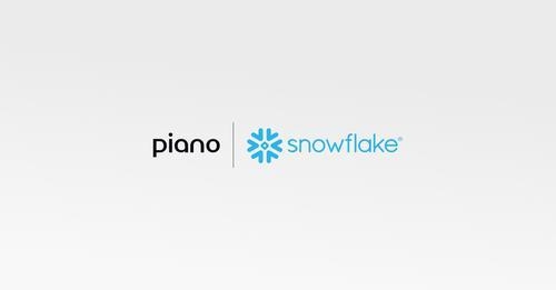 Piano and Snowflake ロゴ