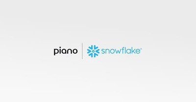 Piano and Snowflake ロゴ
