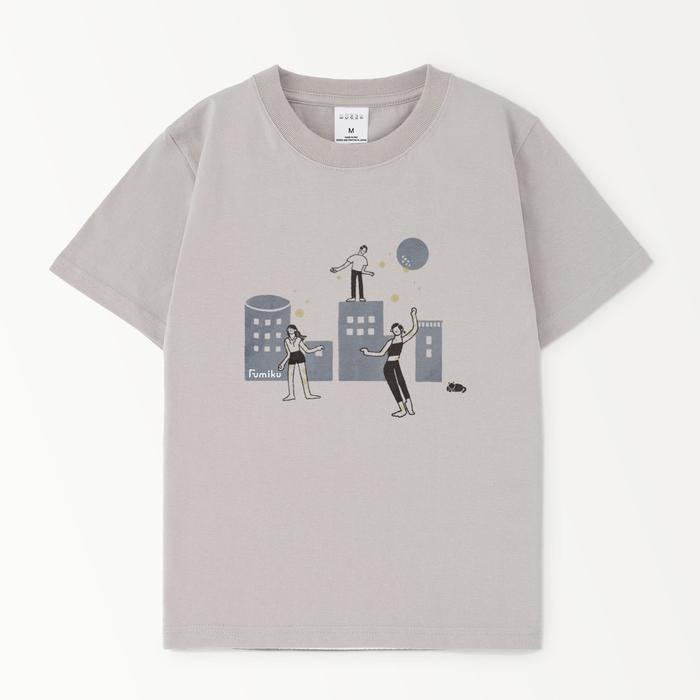 Fumiku×くどうしゅうこ Ladies/Kids Pastel T-shirt ¥5,500(税込)
