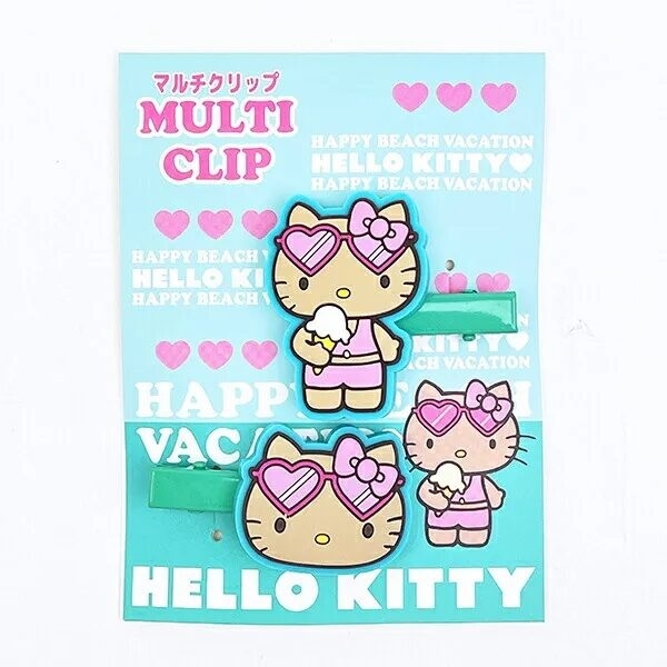 日焼けキティクリップ