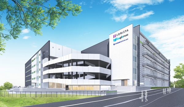 ロジスタ・ロジクロス茨木彩都（Ａ棟）／外観パース
