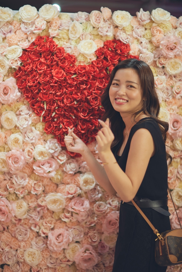 店入口オブジェ