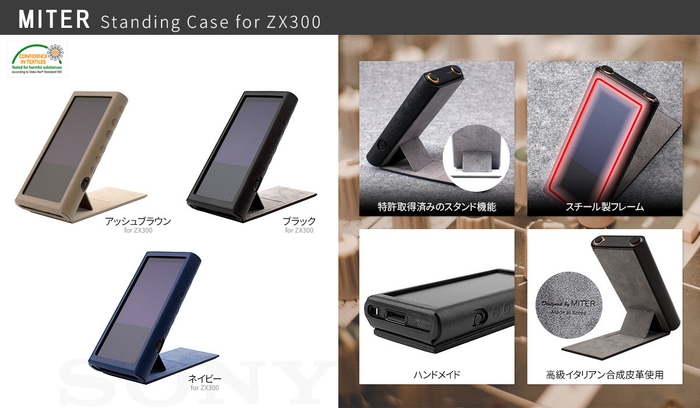 MITER SONY NW-ZX300専用ケース