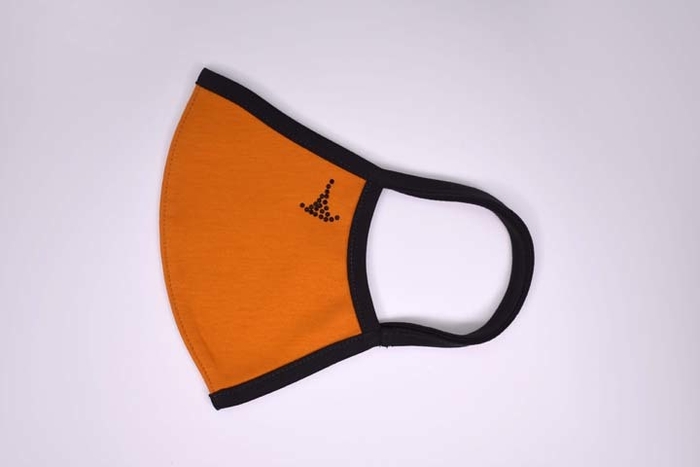 『魔女の帽子』オレンジ/ブラック S・Mサイズ