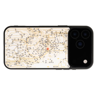 FLASH 東京回路線図 iPhone 17/18 Pro Maxケース　白