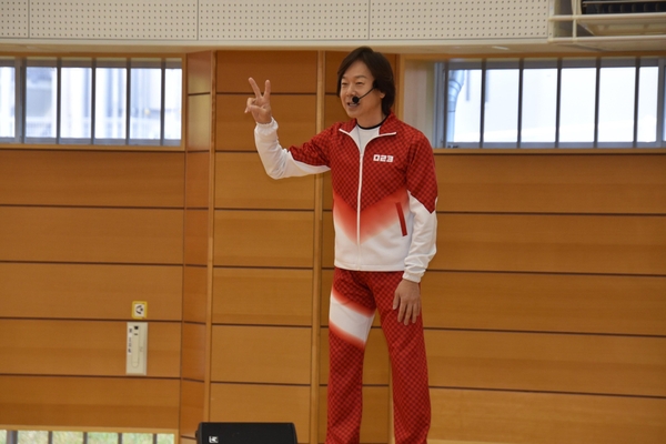 笑顔を絶やさず指導