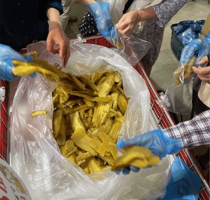 リピーター様多数!「干し芋詰め放題」