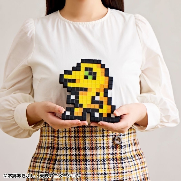 ドットライト アグモン(サイズ感)