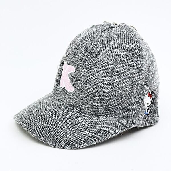 いつものファッションに取り入れたくなる。ハローキティのニットキャップは秋冬ファッションのアクセントになりそうな予感。