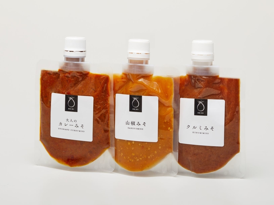 おかずみそ スパウト容器3個セット