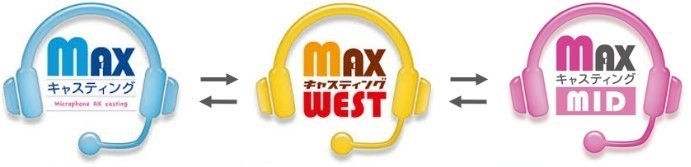 MAXキャスティング3社 東阪名で連携
