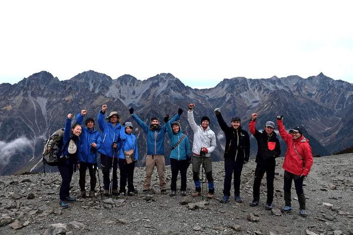 昨年の登山ガイド講習（今年度は実施なし）