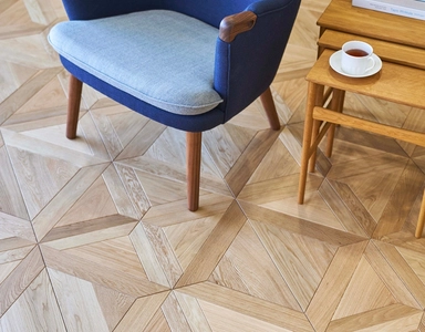 老舗フローリングメーカー・イクタが新製品 「ビンテージフロアーラスティック パーケット」を発売