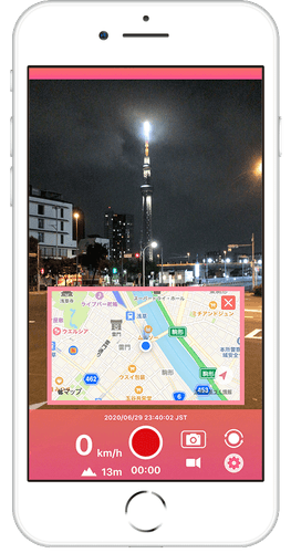 観光地での写真