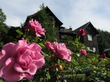 「洋館とバラ」昨年の様子