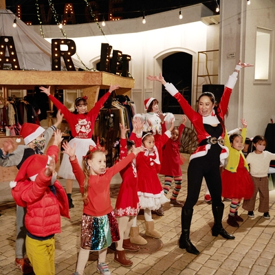 クリスマスキッズディスコタイム!
