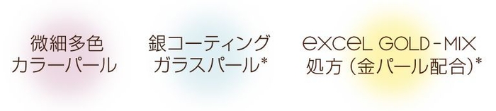 パールの重ね技で、まぶたに極上のツヤ感