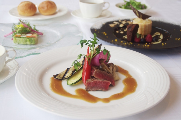 地産地消の特別メニュー