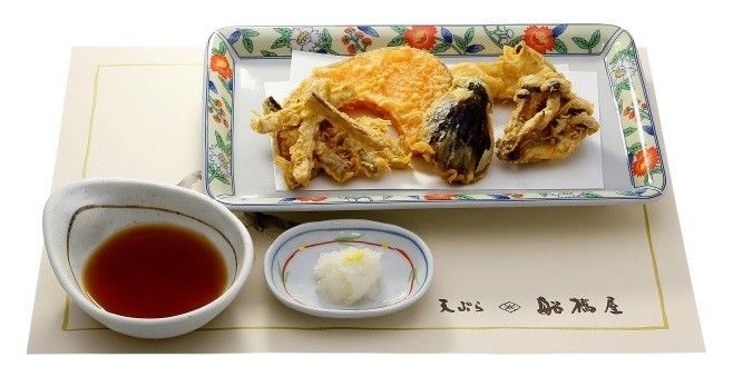 天ぷら 船橋屋「江戸東京野菜天ぷら盛り合わせ」