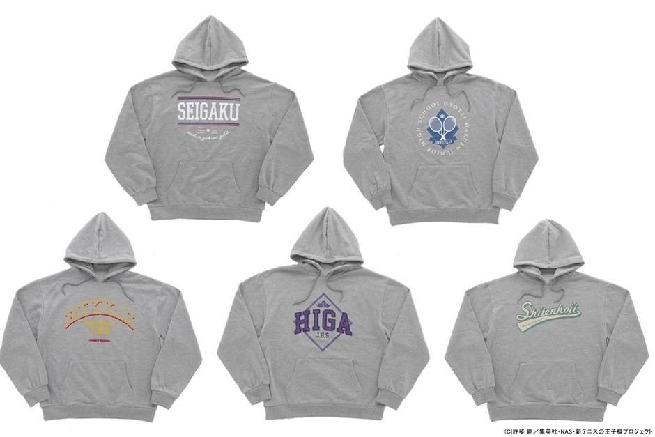 新テニスの王子様×SPINNS　カレッジロゴパーカー(全5種)