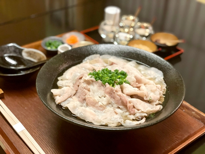 三元豚しゃぶしゃぶ出汁ラーメン1&#44;250円