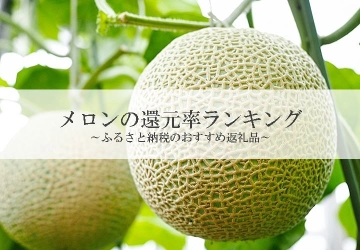 【2025年7月版】ふるさと納税でもらえる『メロン』の還元率ランキングを発表