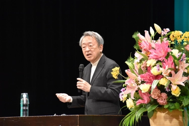 【名城大学】「春日井市卒業生の会」が池上教授を招いて市民講演会を主催